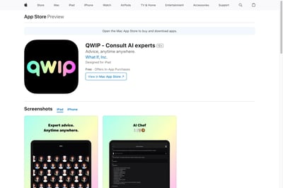 QWIP - Consult AI experts preview